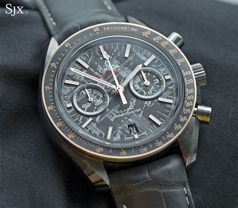 omega speedmaster grey meteorite